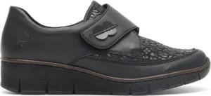 Rieker Halbschuhe 537C0-00 Schwarz