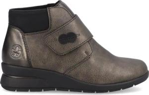 Rieker Stiefeletten L4884-90 Silberfarben