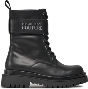 Versace Jeans Couture Schnürstiefeletten 75VA3S64 Schwarz