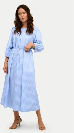 Kaffe Hemdkleid Mackie 10508856 Blau Relaxed Fit