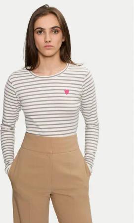 Kaffe Bluse Liddy 10502821 Grau Regular Fit