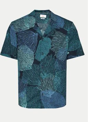 s.Oliver Hemd 2143563 Blau Slim Fit