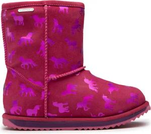 EMU Australia Schneeschuhe Rainbow Unicorn Brumby K12373 Rosa