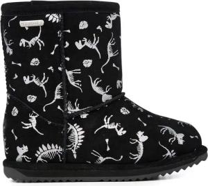 EMU Australia Schneeschuhe Reflective Dino Brumby K12948 Schwarz