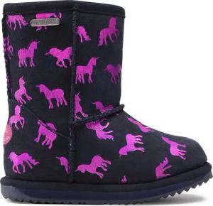 EMU Australia Schneeschuhe Rainbow Unicorn Brumby K12373 Schwarz