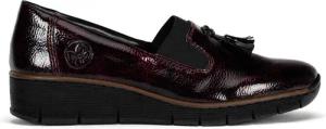 Rieker Halbschuhe 53751-35 Dunkelrot