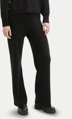 Tom Tailor Denim Strickhose 1043355 Schwarz Straight Fit