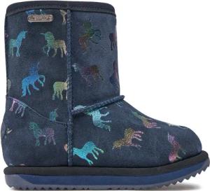 EMU Australia Schneeschuhe Rainbow Unicorn Brumby K12373 Dunkelblau