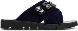 Gino Rossi Pantoletten Saylee DL046N-TWO-TK00-5700-P Dunkelblau