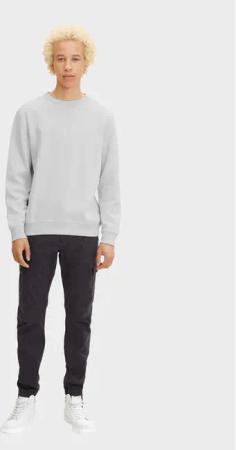 Tom Tailor Denim Stoffhose 1032860 Grau Slim Fit