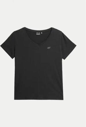 4F T-Shirt 4FWSS24TTSHF1162 Schwarz Regular Fit