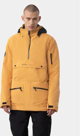 4F Snowboardjacke 4FAW23TTJAM290 Orange Regular Fit