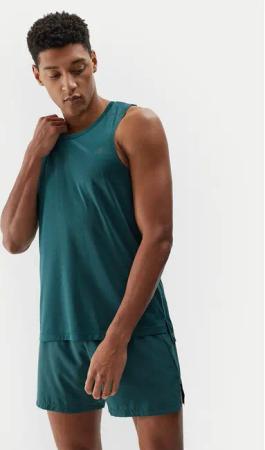 4F Technisches T-Shirt 4FWSS24TFTSM841 Grün Regular Fit