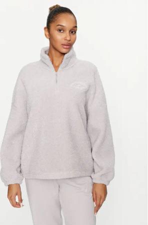 4F Fleecejacke 4FAW23TFLEF140 Violett Regular Fit