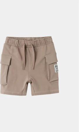 NAME IT Stoffshorts Dylan 13228567 Beige Regular Fit