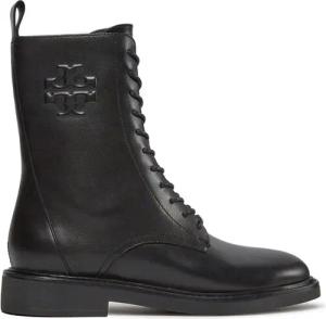 Tory Burch Stiefeletten Double T Combat Boot 154336 Schwarz