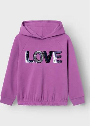 NAME IT Sweatshirt 13219959 Violett Regular Fit