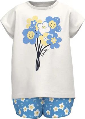 NAME IT Set T-Shirt und Shorts 13215114 Weiß Regular Fit