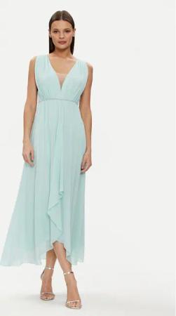 Rinascimento Abendkleid CFC0117773003 Grün Regular Fit