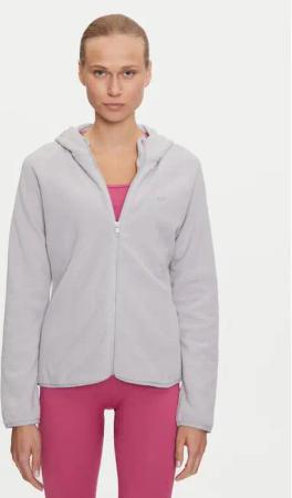 4F Fleecejacke 4FWMM00TFLEF291 Grau Regular Fit