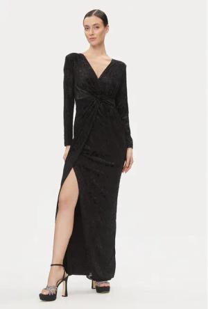 Rinascimento Abendkleid CFC0116952003 Schwarz Regular Fit