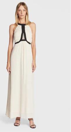 Rinascimento Abendkleid CFC0110571003 Beige Regular Fit