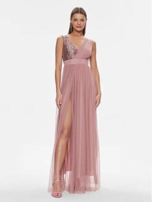 Rinascimento Abendkleid CFC0117528003 Rosa Regular Fit