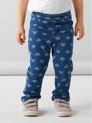 NAME IT Leggings 13218347 Blau Slim Fit
