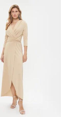 Rinascimento Abendkleid CFC0115615003 Goldfarben Regular Fit
