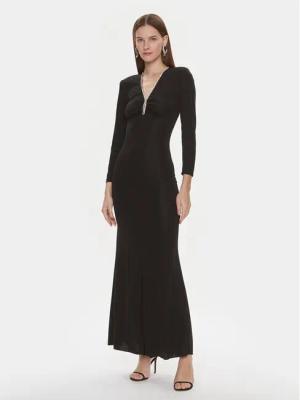 Rinascimento Abendkleid CFC0019321002 Schwarz Regular Fit