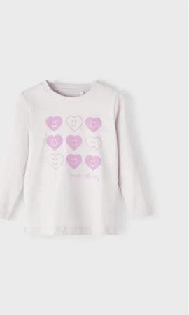 NAME IT Bluse 13219645 Rosa Regular Fit