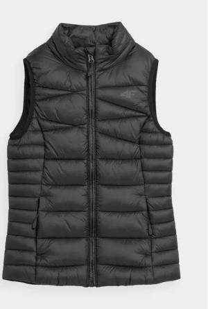4F Weste 4FJAW23TVJAF039 Schwarz Regular Fit
