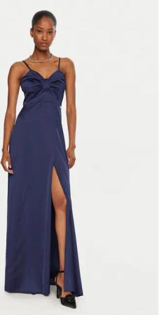 Rinascimento Abendkleid CFC0120638003 Dunkelblau Regular Fit
