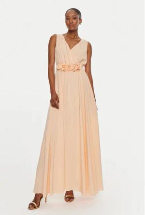 Rinascimento Abendkleid CFC0119070003 Orange Regular Fit