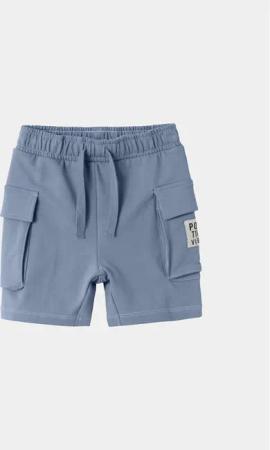 NAME IT Stoffshorts Dylan 13228567 Blau Regular Fit