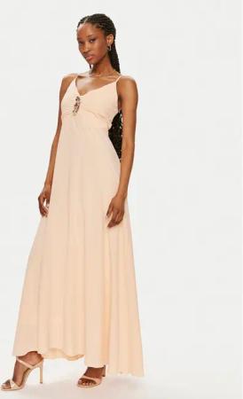 Rinascimento Abendkleid CFC0119076003 Korallenfarben Regular Fit