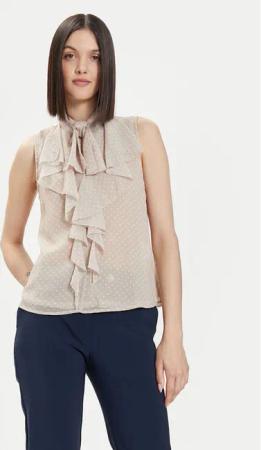 Rinascimento Bluse CFC0118527003 Beige Regular Fit