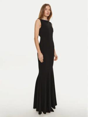 Rinascimento Abendkleid CFC0119999003 Schwarz Slim Fit