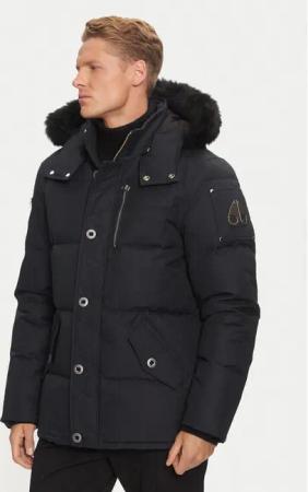Moose Knuckles Daunenjacke Original 3Q Neoshear M32MJ128SX Dunkelblau Slim Fit
