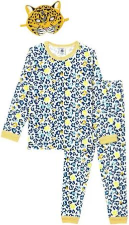 Petit Bateau Pyjama Petit Bateau Pyjama Schlafanzug mit Leopardenprint