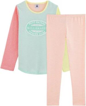 Petit Bateau Pyjama Petit Bateau Schlafanzug gestreift bunt