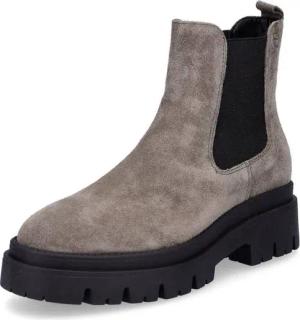 Tamaris Tamaris Damen Leder Chelsea Boot grau Chelseaboots