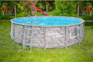 Summer Waves Poolset Elite H/D: ca. 107x427 cm