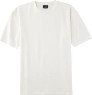 OLYMP Casual T-Shirt Herren, Weiß, XL