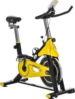 HOMCOM Fahrradtrainer schwarz Kunststoff B/H/L: ca. 50x113x100 cm