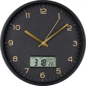Housenordic Wanduhr schwarz D: ca. 25 cm
