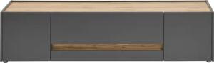 TV-Lowboard City Eiche Wotan Nachbildung anthrazit B/H/T: ca. 170x40x45 cm