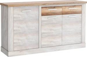 Sideboard weiß Pinie Nachbildung Eiche Antik Nachbildung B/H/T: ca. 172x90x41 cm