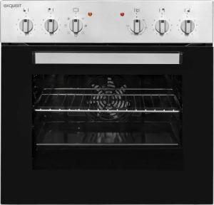 exquisit Einbauherdset EHE 156-2.1 UBZ schwarz B/H/T: ca. 59,5x59,5x53 cm