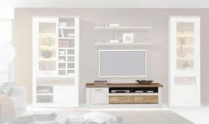 TV-Lowboard B/H/T: ca. 179x52x52 cm